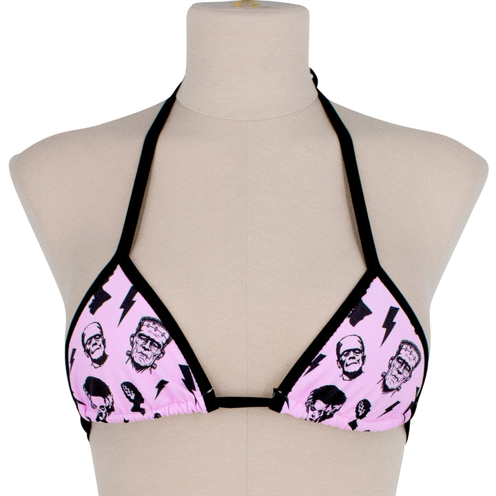 Pink Frankenstein Triangle Top