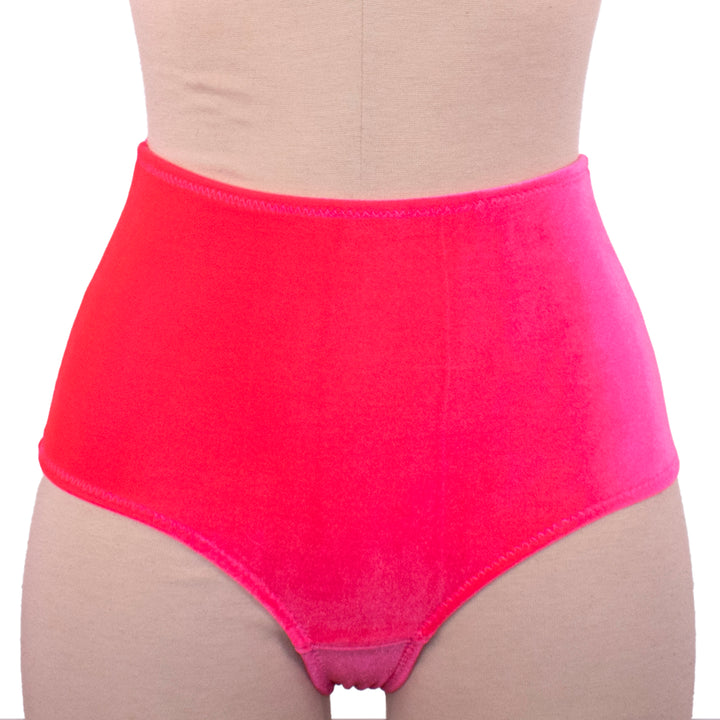 Hot Pink Ruffle Cheeky Bottom
