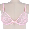 Glitter Pink Spiderweb Bralette