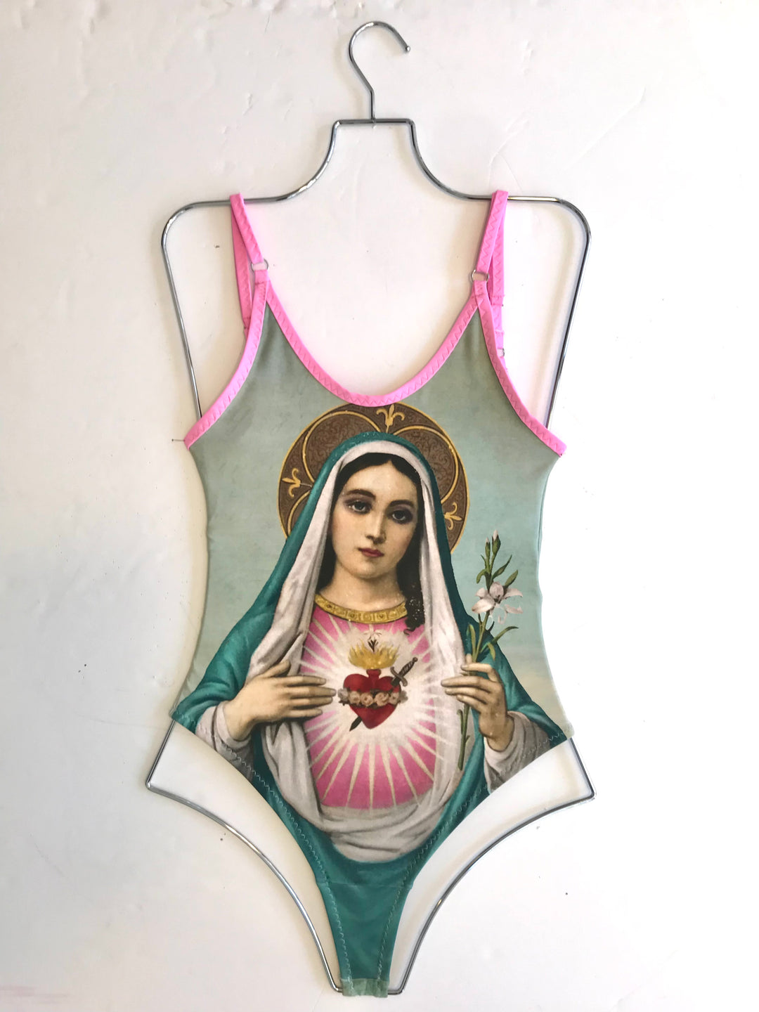 Virgin Mary Cheeky One Piece Swimsuit