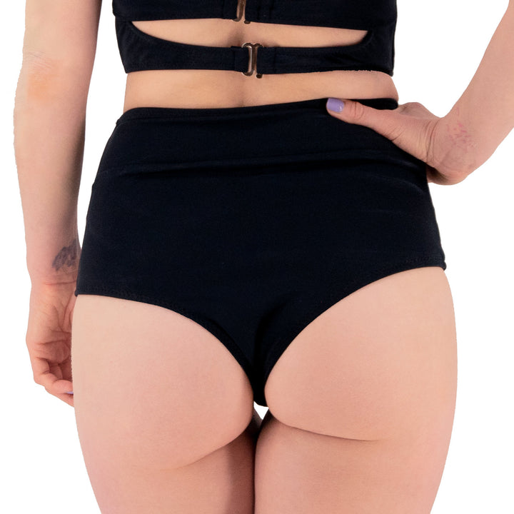 Cheeky High Waist Bikini Bottom