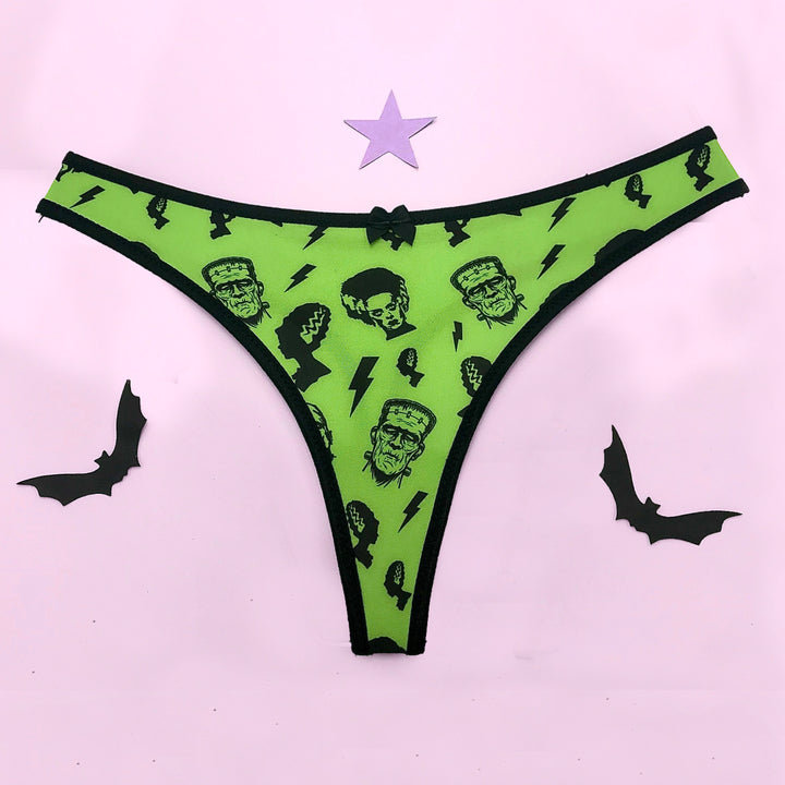 Green Frankenstein Thong