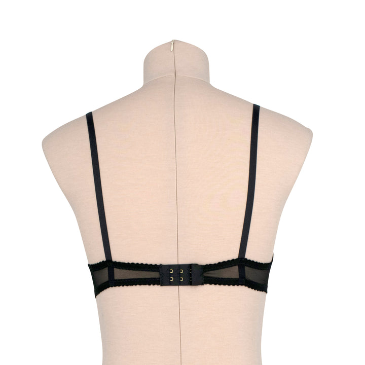 Black Sheer Underwire Bra