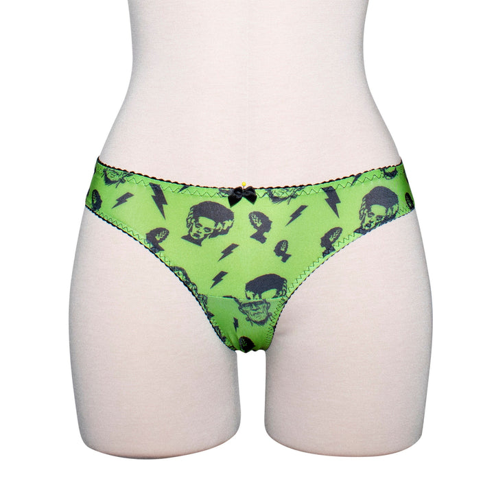 Green Frankenstein  Mesh Hipster Panty