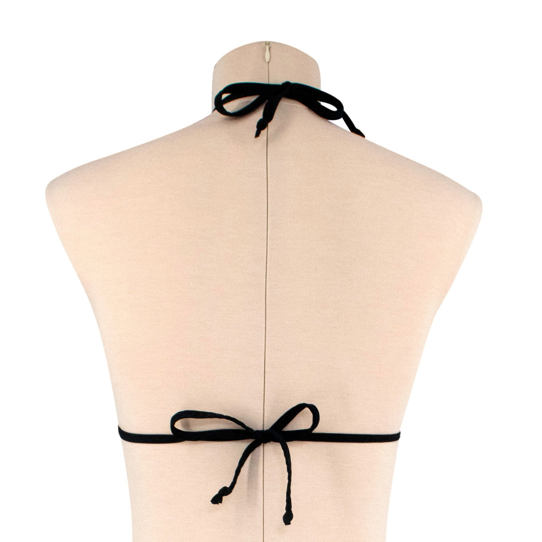 Spiderweb Triangle Bikini Top