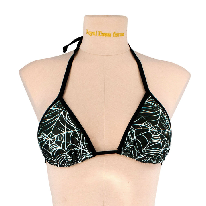 Spiderweb Triangle Bikini Top