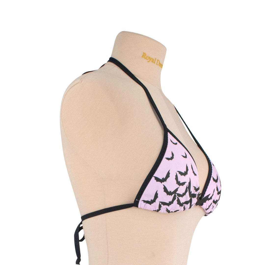 Bat Triangle Bikini Top