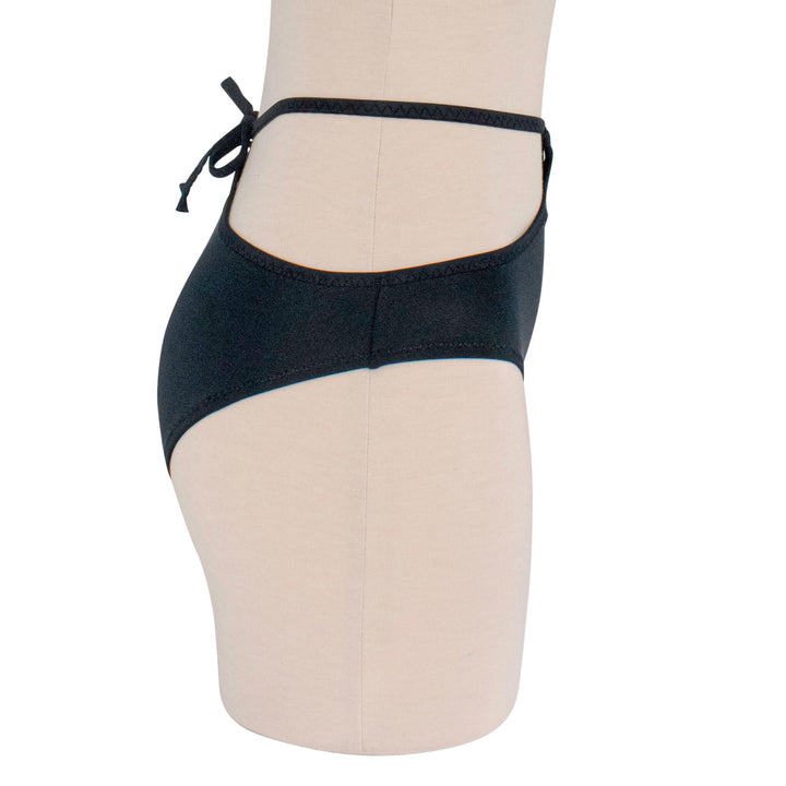 Strappy Black Bikini Bottom