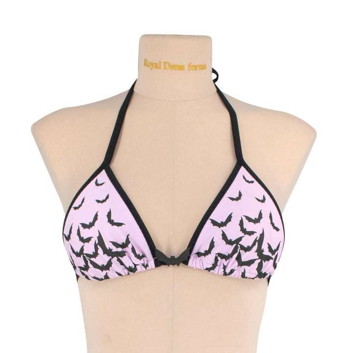 Bat Triangle Bikini Top