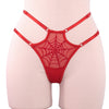 Red Spiderweb Strappy Panty