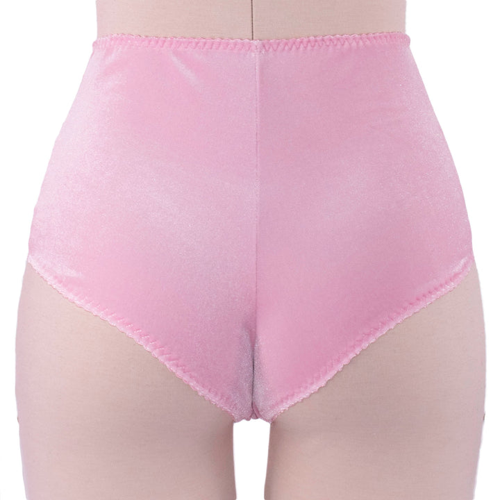 Glitter Pink Spiderweb High Waist Panty