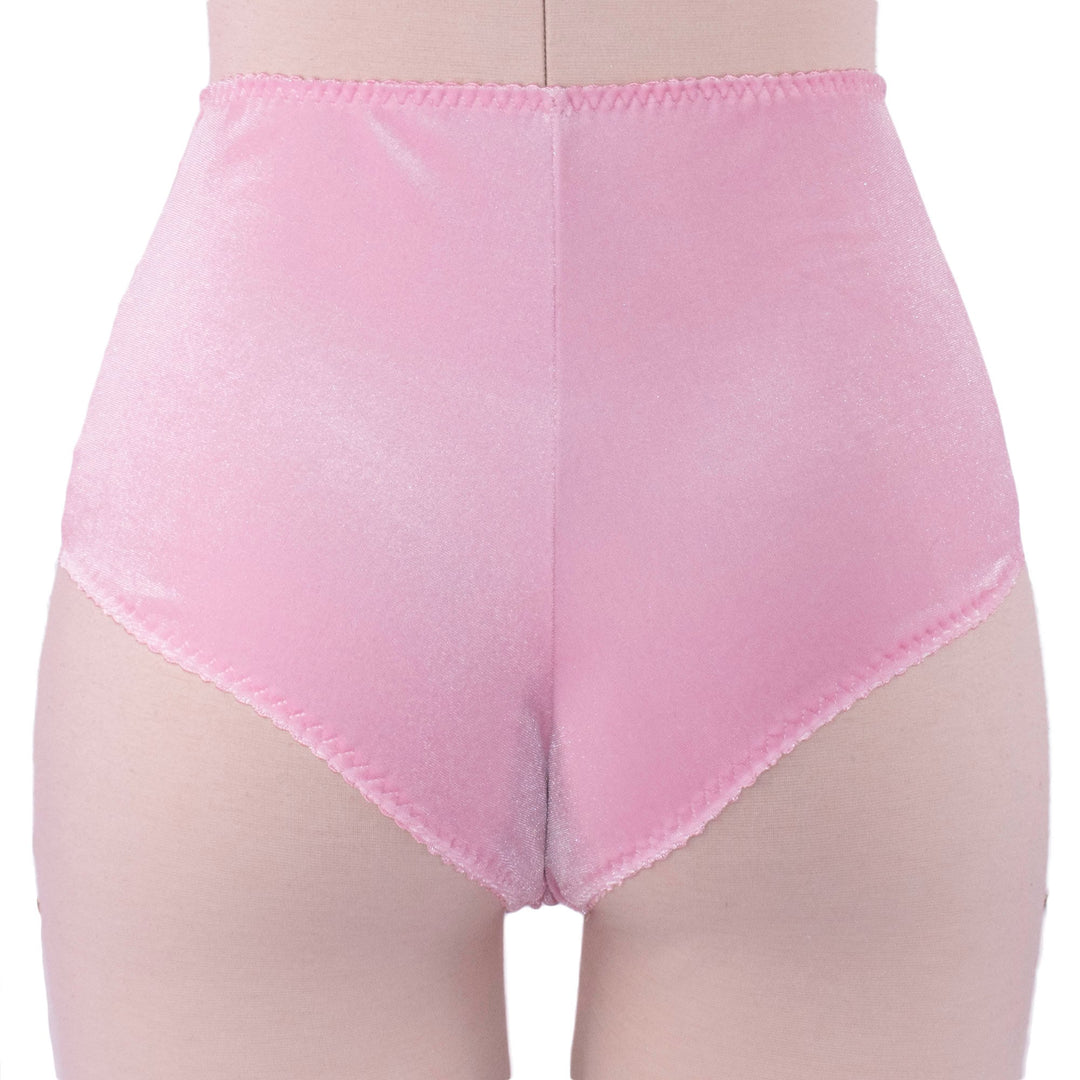 Glitter Pink Spiderweb High Waist Panty