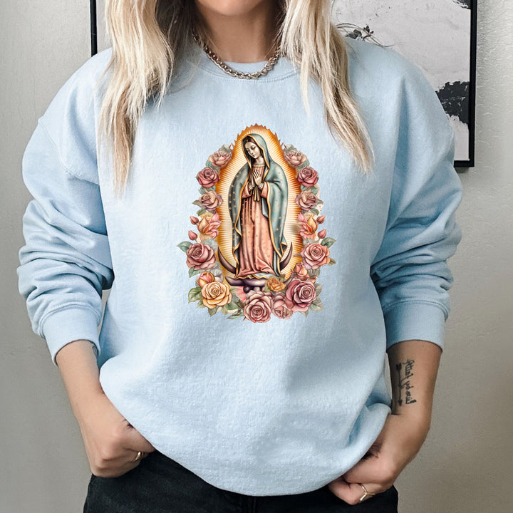 Virgin Mary Crewneck Sweatshirt