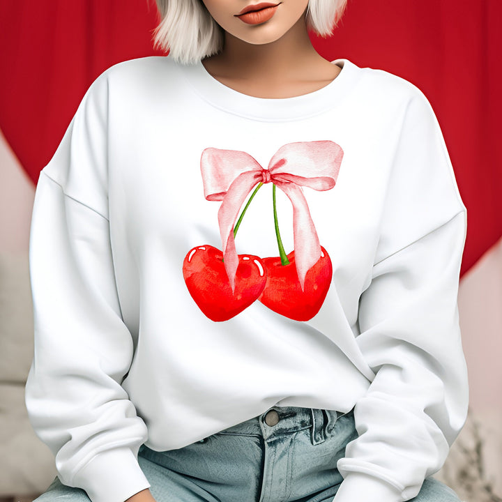 Vintage Cherries Crewneck Sweatshirt