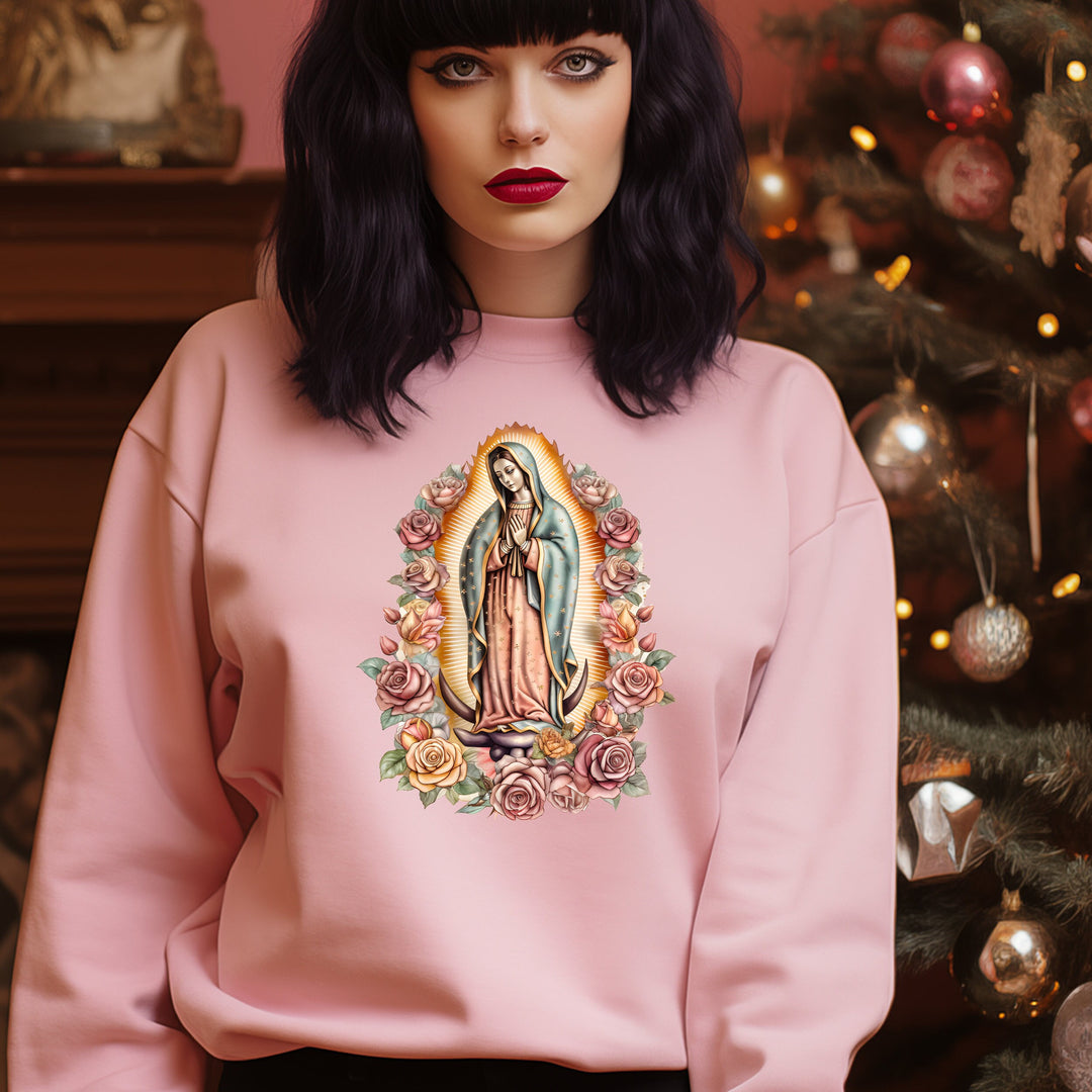 Virgin Mary Crewneck Sweatshirt