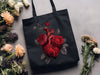 Red anatomical heart Tote Bag