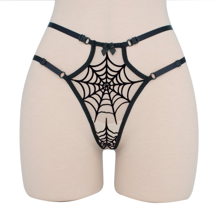 Spiderweb Strappy Thong